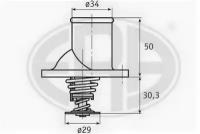 термостат OPEL/ DAEWOO ERA 350208