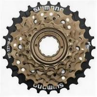 Трещотка 6 SHIMANO AMFTZ5006428 TOURNEY 6х14-28 HG/UG коричн. 2-6004