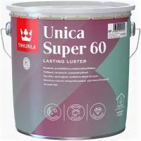 Лак Универсальный Tikkurila Unica Super 90 0.9л Износостойкий, Алкидно-Уретановый, Глянцевый / Тиккурила Уника Супер 60*