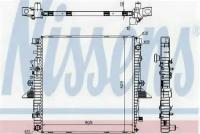 Радиатор LAND ROVER DISCOVERY III 4.0-4.4/4.4TD 04- NISSENS 64320A