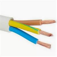 Дори кабель силовой ПВС 3х1,5мм (1м) ГОСТ / DORI провод силовой ПВС 3х1,5 кв.мм (1м) ГОСТ