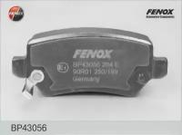 Колодки тормозные задние дисковые к-кт FENOX BP43056