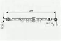 Тормозной шланг 1987481388 BOSCH 1987481388