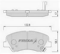 Колодки тормозные SOLARIS FRIXA FPH27