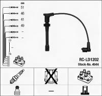 4944 / RC-LD1202 Комплект проводов зажигания ВАЗ 1,5 16V LADA 110, LADA 111, LADA 112 NGK 4944