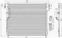 Радиатор кондиционера NISSAN PATHFINDER/NAVARA 04-, STDTJ23940 Sat ST-DTJ2-394-0