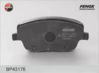 Колодки тормозные передние к-кт FENOX BP43176