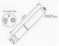 Осушитель NI Almera, Primera, X-Tr 01- NRF 33224