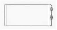 Радиатор отопителя NRF 53545