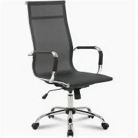 Кресло офисное BRABIX «Line EX-530», хром, сетка, черное