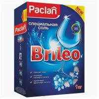 Соль для смягчения воды и удаления накипи в посудомоечных машинах 1 кг PACLAN Brileo, 419150