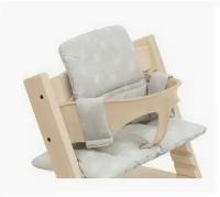 Подушка Stokke для стульчика Tripp Trapp Star Silver