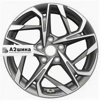 Колесный диск Khomen Wheels KHW1716 (Changan/Geely/Lexus/Toyota) 7x17 5x114,3 D60,1 ET45 Gray-FP