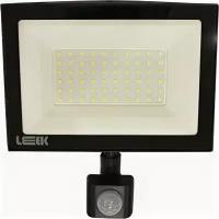 Прожектор с/д LE LED FL IR 30W BLACK (1/20) IP65 холодный белый (с сенсором)