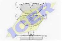 Колодки тормозные задние, комплект BMW E36/46 1990 Icer 181707