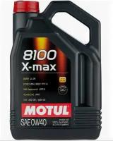 Синтетическое моторное масло Motul 8100 X-max 0W40, 4 л