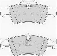 Колодки задние FERODO FDB1831