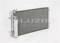 Радиатор кондиционера (конденсатор) в сб с ресивером 2170 LUZAR (LRAC 0127), LRAC0127 Лузар (LUZAR) LRAC 0127