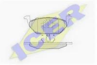 Колодки SKO OCTAVIA 1.6-1.9 96- ПЕР Icer 181184