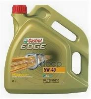 Castrol Масло Моторное 4L Edge 5W40 Fst