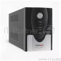 ИБП Crown Line Intractive Cmu-sp1200euro USB 1200VA/720W, корпус металл, 2x12V/9AH, розетки 4*EURO+1