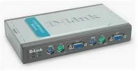 KVM-переключатель D-link Dkvm-4k/b3a 4-портовый KVM-переключатель с портами VGA и PS/2