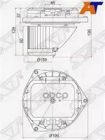 Мотор Отопителя Салона Nissan Teana 08-/Murano 03-/Maxima 08-/Gt-R 08-/Pathfinder 14-/Infinity Fx35 Sat арт. ST-27225-JK60B