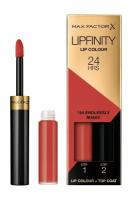 Max Factor Lipfinity Lipstick Lip Colour Стойкая жидкая губная помада и увлажняющий блеск, тон 144