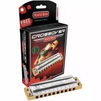 Hohner Marine Band Crossover B (M2009126X) - Диатоническая губная гармоника с бамбуковой декой, B