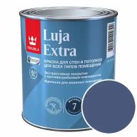 Краска моющаяся Tikkurila Luja Extra матовая RAL 5000 (Фиолетово-синий - Violet blue) 0,9 л