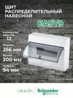 Щит распределительный навесной ЩРН-П-12 модулей Schneider Electric