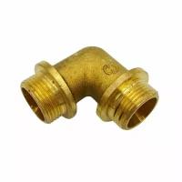 Соединение угловое 3/4" нар/нар (с ограничителем) GENERAL FITTINGS (soedugl34GFsogr)