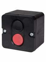Пост кнопочный ПКЕ 712 У3, красная и черная кнопки, IP40 TDM SQ0742-0025 (5 шт)
