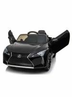 Jiajia Lexus LC500 12V детский электромобиль JE1618-BLACK-PAINT