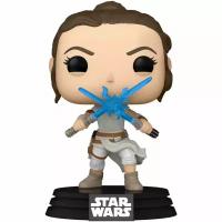 Фигурка Funko головотряс Star Wars: The Rise of Skywalker - POP! - Rey (Two Lightsabers) 51484