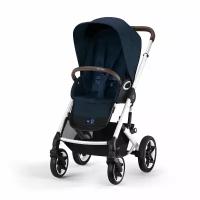 Коляска прогулочная Cybex Talos S Lux SLV Ocean Blue с дождевиком и бампером