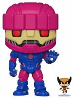 Фигурка Funko POP! Bobble Marvel X-Men Sentinel with Wolverine w/Chase (Exc) 10" (1054) 66636