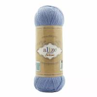 Пряжа SUPERWASH ARTISAN ALIZE, стальной - 432, 75% SW шерсть, 25% полиамид, 5 мотков, 100 г, 420 м