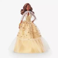 Кукла Barbie 2023 Holiday Doll (Барби Праздничная 2023 Афроамериканка)