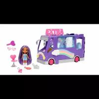 Игровой набор с куклой Barbie Экстра мини туристический автобус