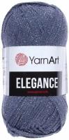 Пряжа YarnArt Elegance 50г, 130м (ЯрнАрт Елеганс) цвет 103 стальной, 1шт