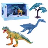 Набор динозавров "Атакующая стая" в коробке