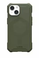 Чехол с поддержкой MAGSAFE UAG Essential Armor для iPhone 15 6.1", цвет оливковый (Olive Drab)