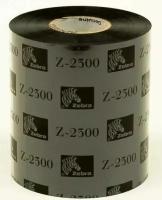 Риббон Zebra 2300 European 83 мм x 450 м, OUT, Wax, 1", Красящая лента Воск Zebra 2300 83/450, черный - 1 шт