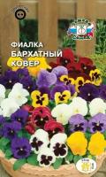 СеДеК Семена цветов Фиалка" Бархатный ковер",Евро, 0,05 г