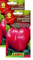 Семена Томат Сахарный бизон 20 шт (семян) (Аэлита), 2 пакетика * 20 шт