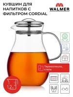 Walmer Термокувшин с фильтром Cordial, 1200мл W37000203