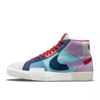 Кеды NIKE SB Zoom Blazer, демисезон/лето, размер 42.5eu, разноцветные