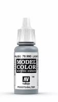 Краска 70990 Vallejo Серии Model Color - Light Grey 17ml