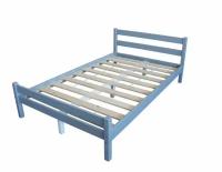 Кровать двуспальная деревянная из массива березы "Омега" 2000х1800